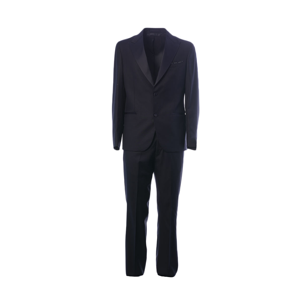 Eleventy Classic Plain Suit In Blue