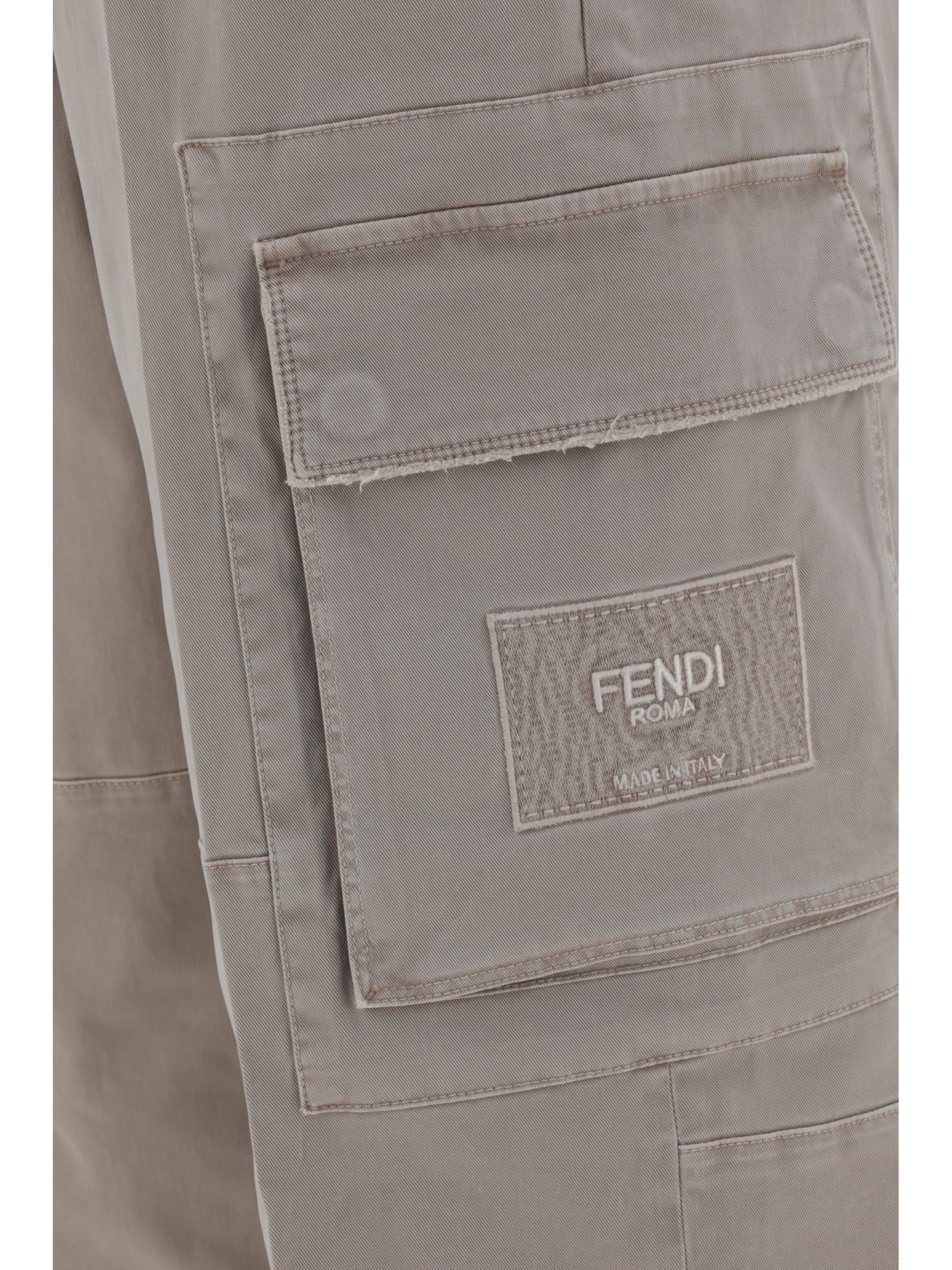 Fendi Cargo Pants In Nitrous