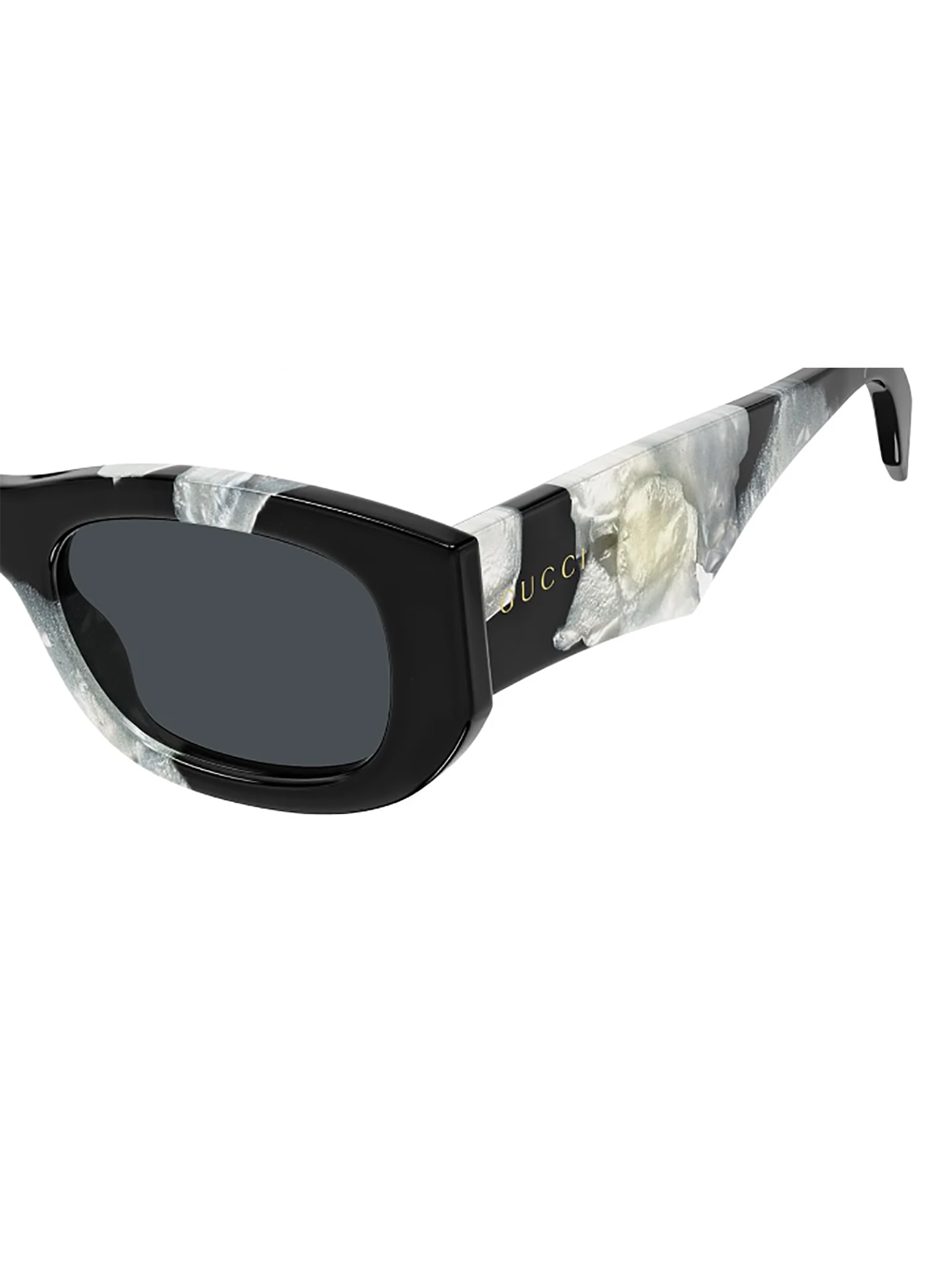 Shop Gucci Gg1627s Sunglasses In Black Black Grey