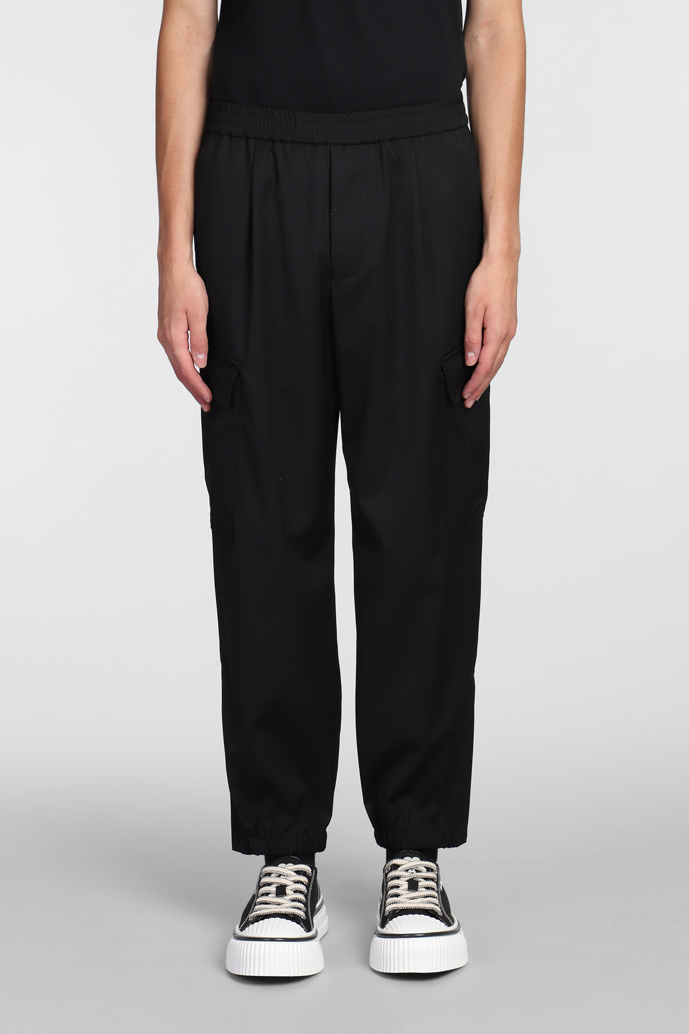 BARENA VENEZIA RAMBAGIO PANTS IN BLACK WOOL