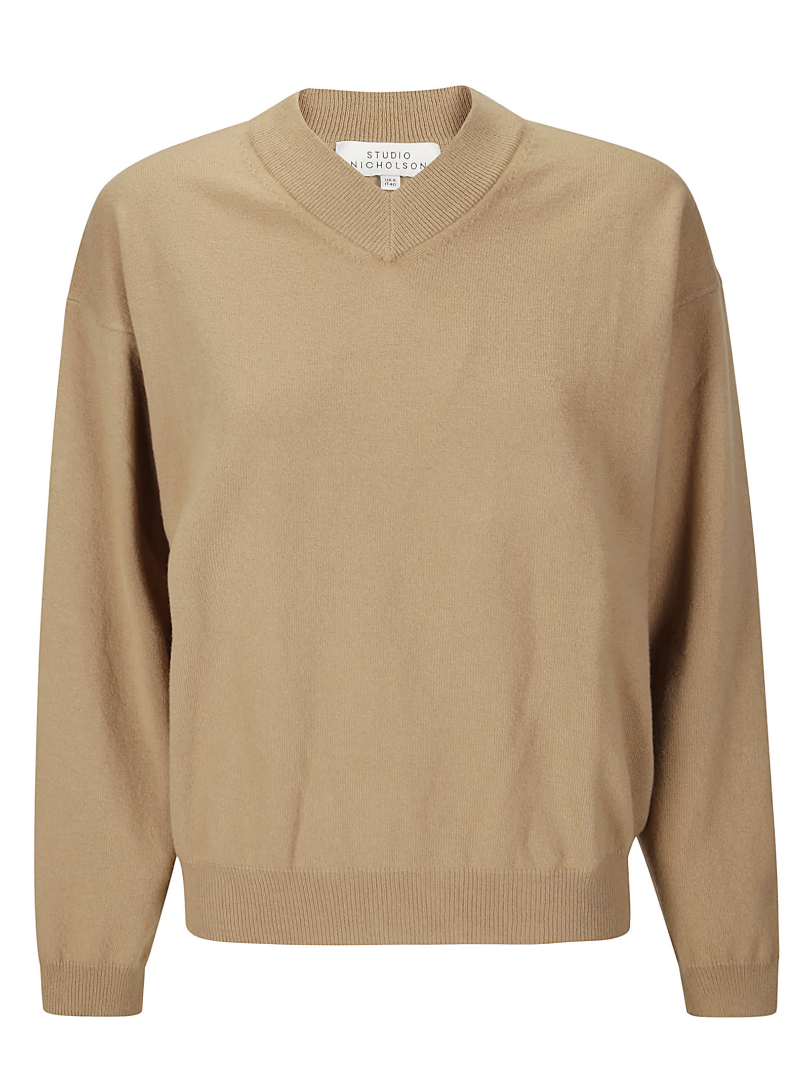 Knitwear - 12gg V Neck