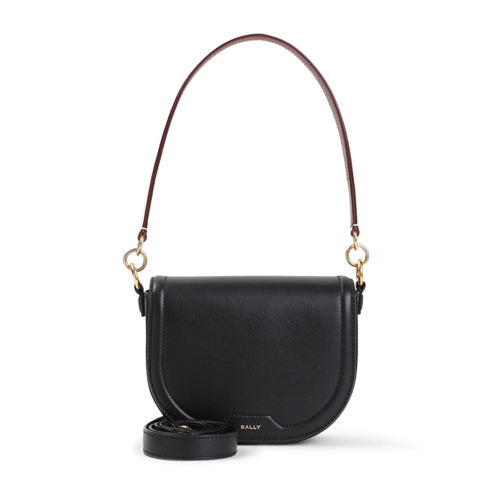 Shop Bally Cross Body Bag In O Black