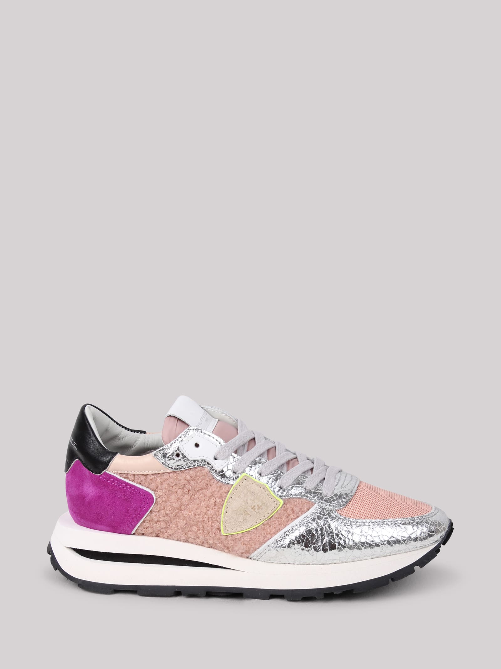 Philippe Model Panelled Low-top Sneakers In Multi