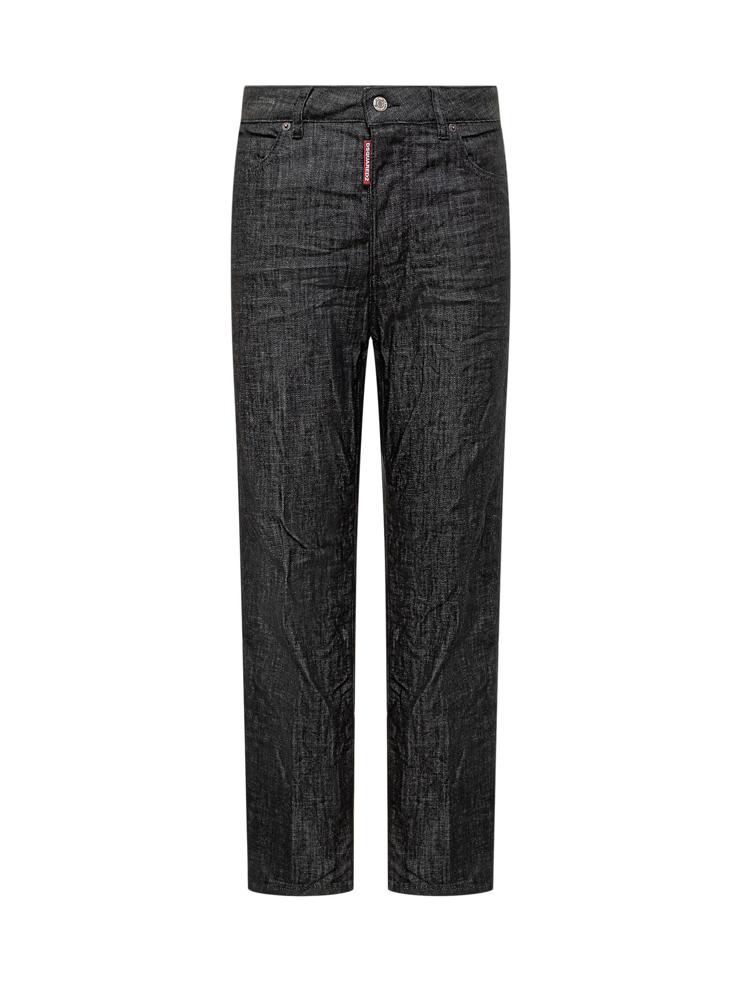 Shop Dsquared2 Boston Jeans In Black