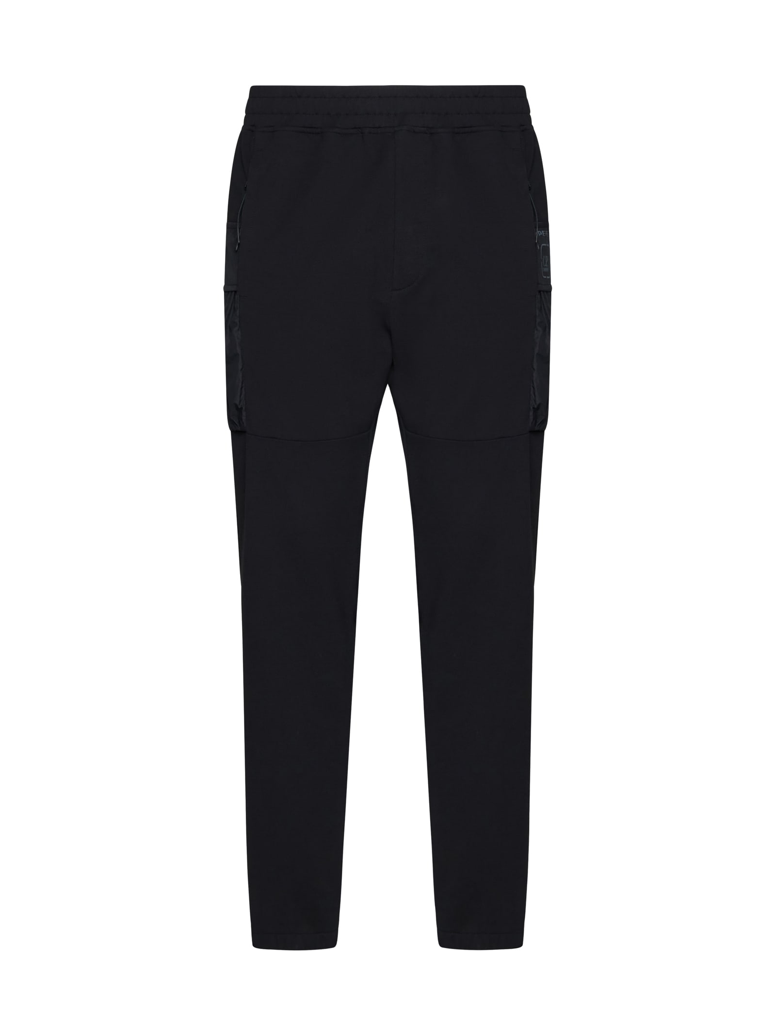 Shop C.p. Company Pants In Black