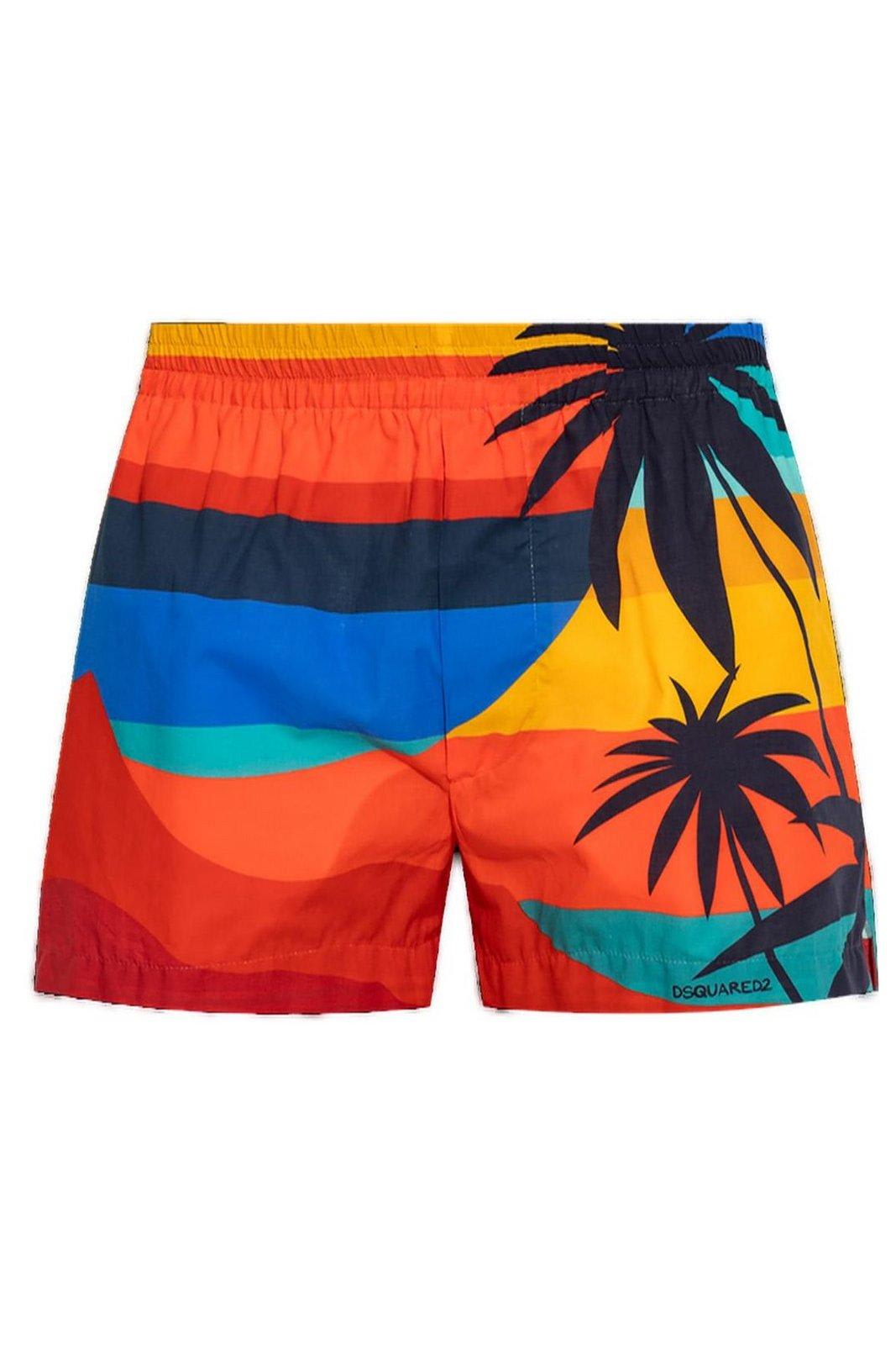 Dsquared2 Summer Lovers Sunset Shorts