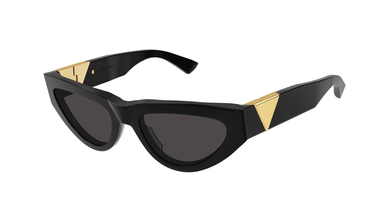 Bottega Veneta Eyewear Bv1176s-001 - Black Sunglasses