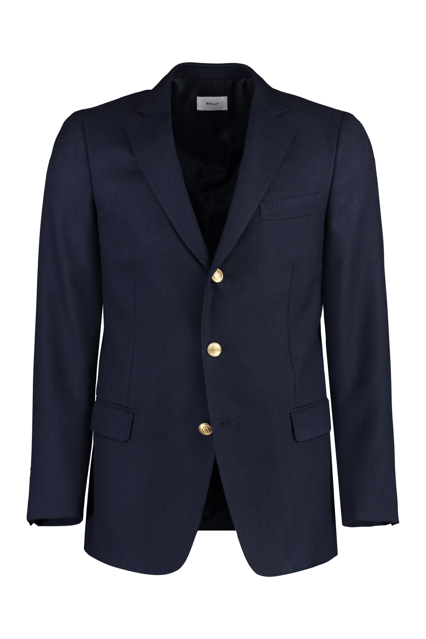 Wool Single-breasted Blazer