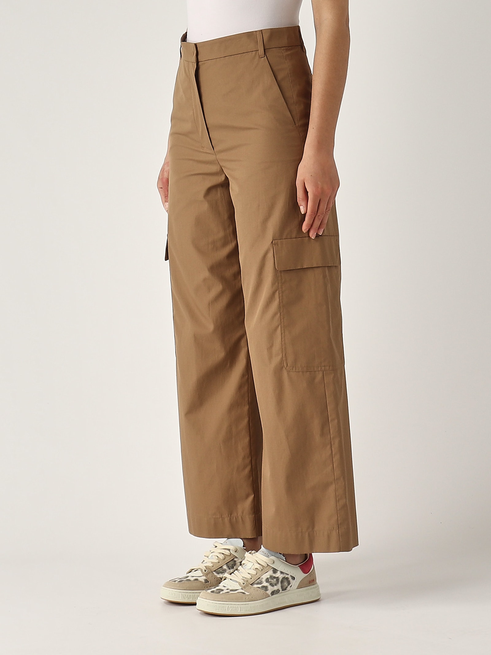 S Max Mara Gloria Trousers In Tabacco