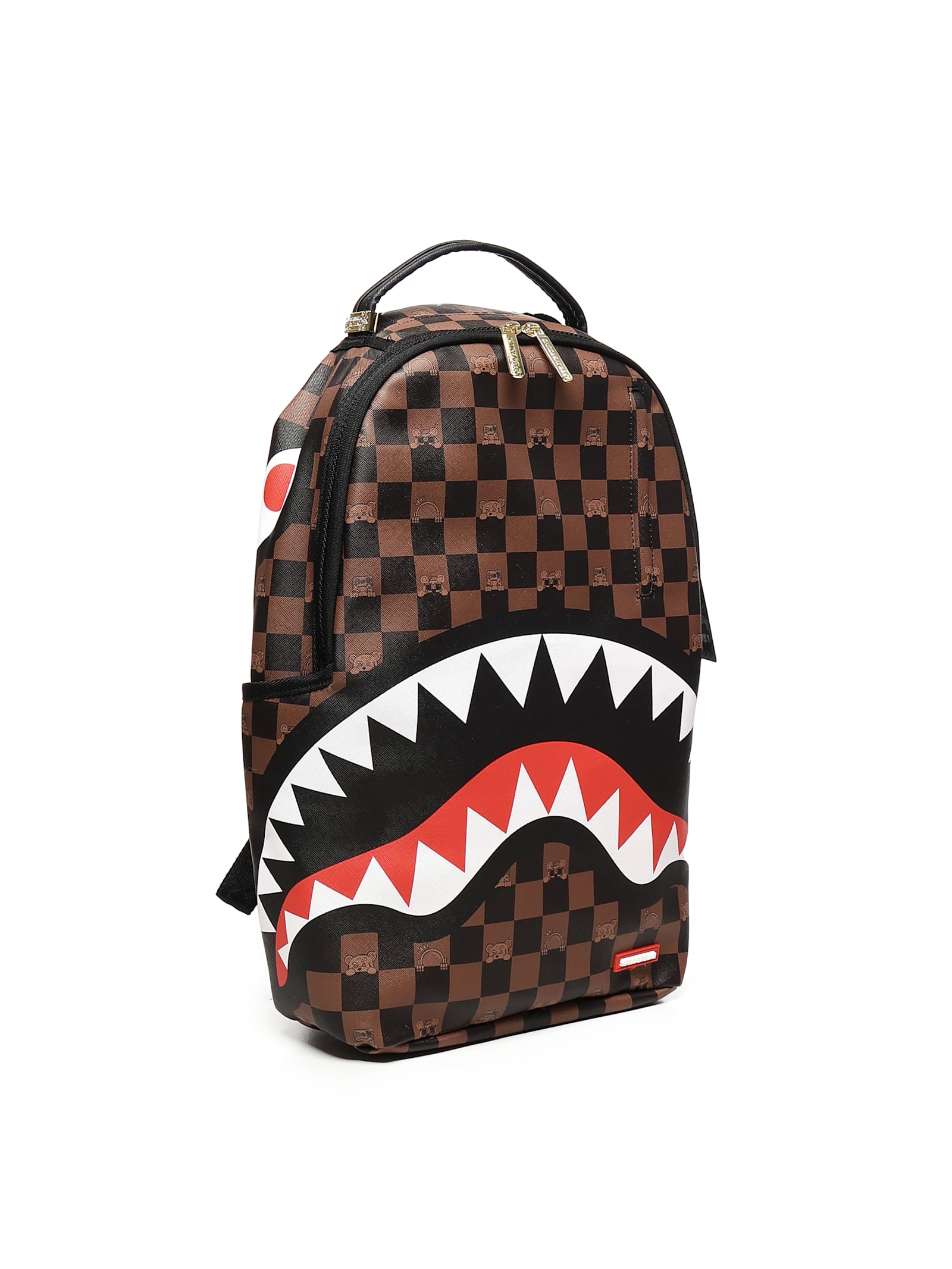 Sprayground Peeeking Character Check Backpack