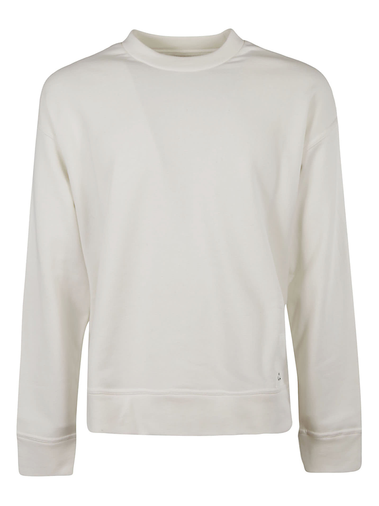 Jil Sander Patched Graphic Photo Ribbed Sweatshirt