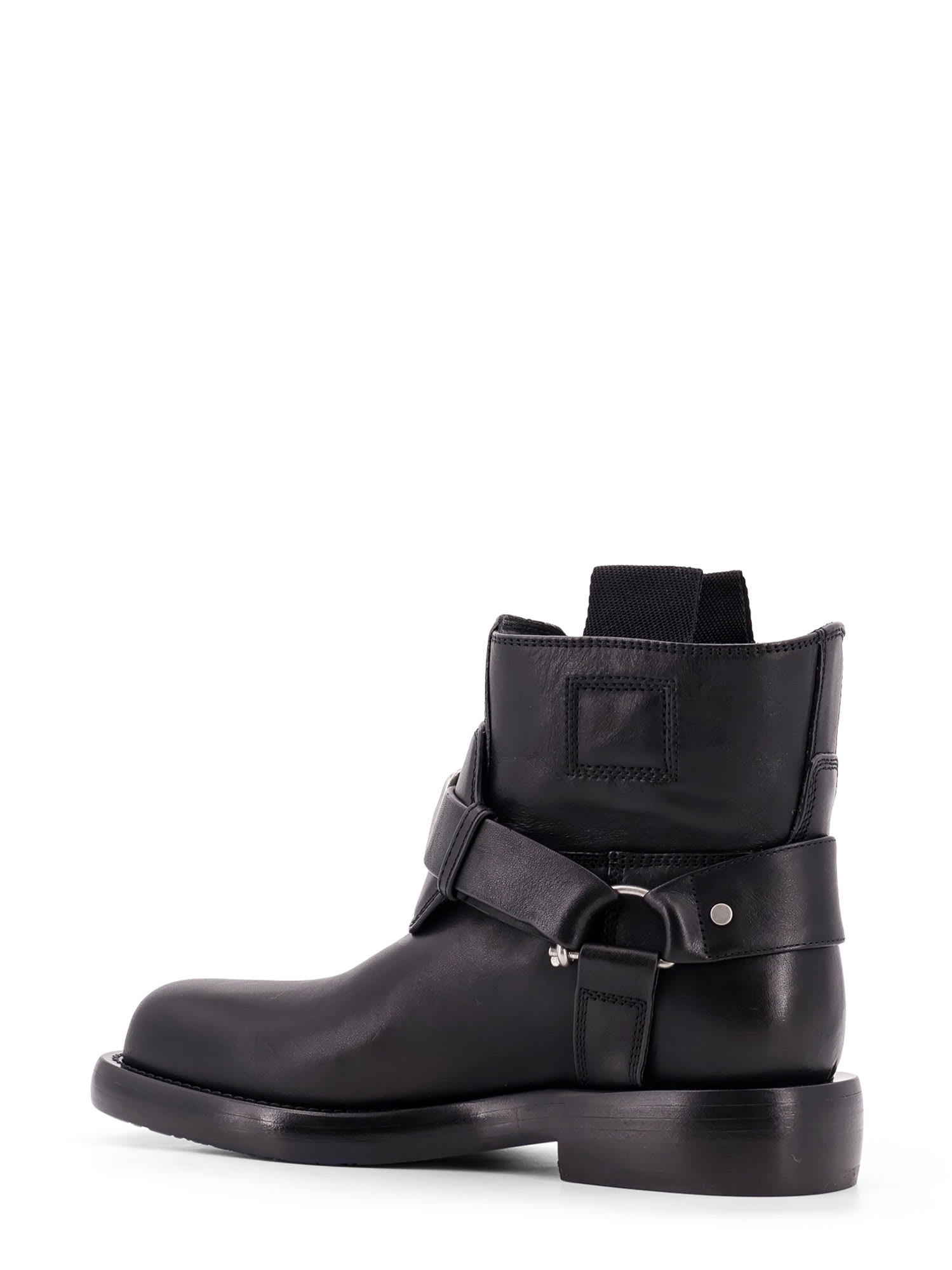 Shop Burberry Cobble Boots In Black