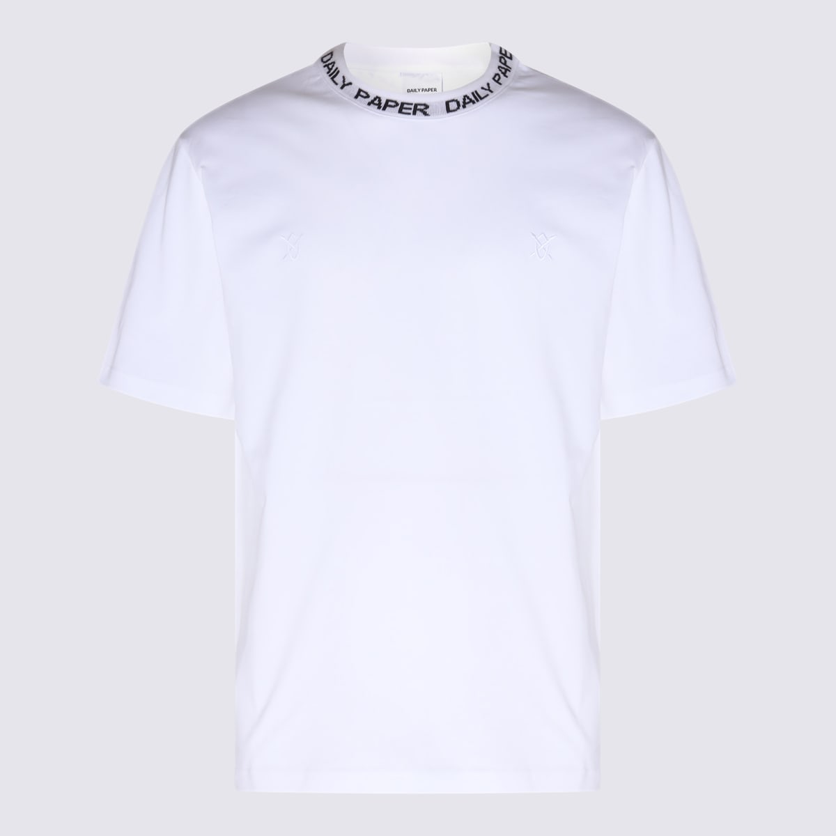 White And Black Cotton T-shirt