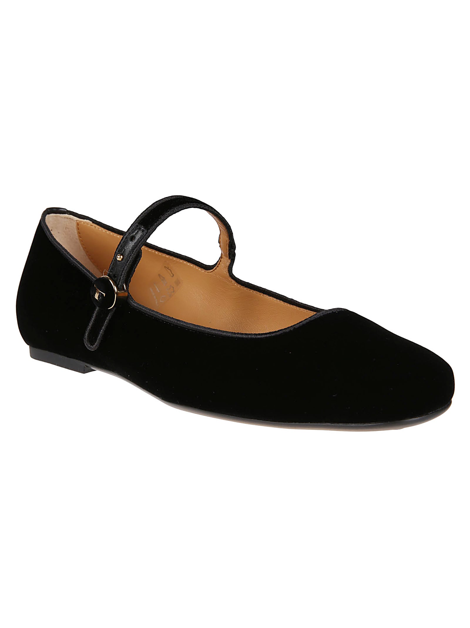 Shop Tod's Flat 23l Ballerinas In Nero