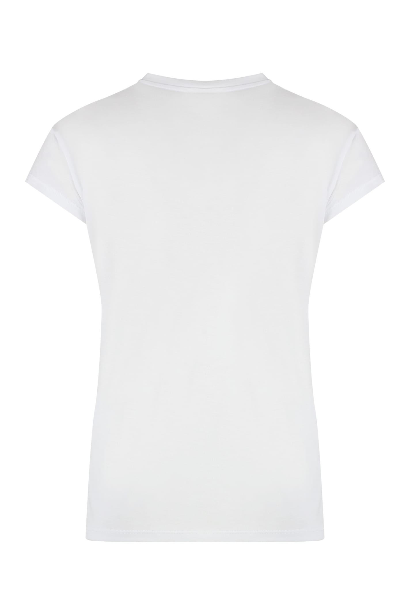 ELISABETTA FRANCHI LOGO MODAL T-SHIRT