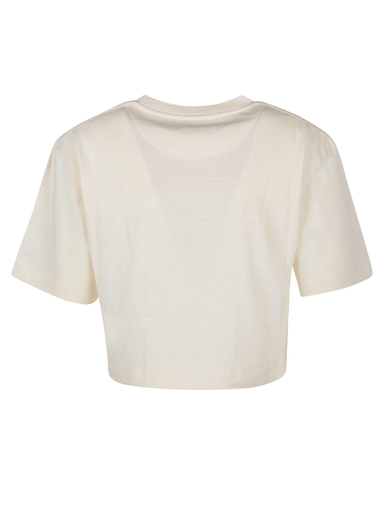 Shop Rabanne T-shirt In Nude