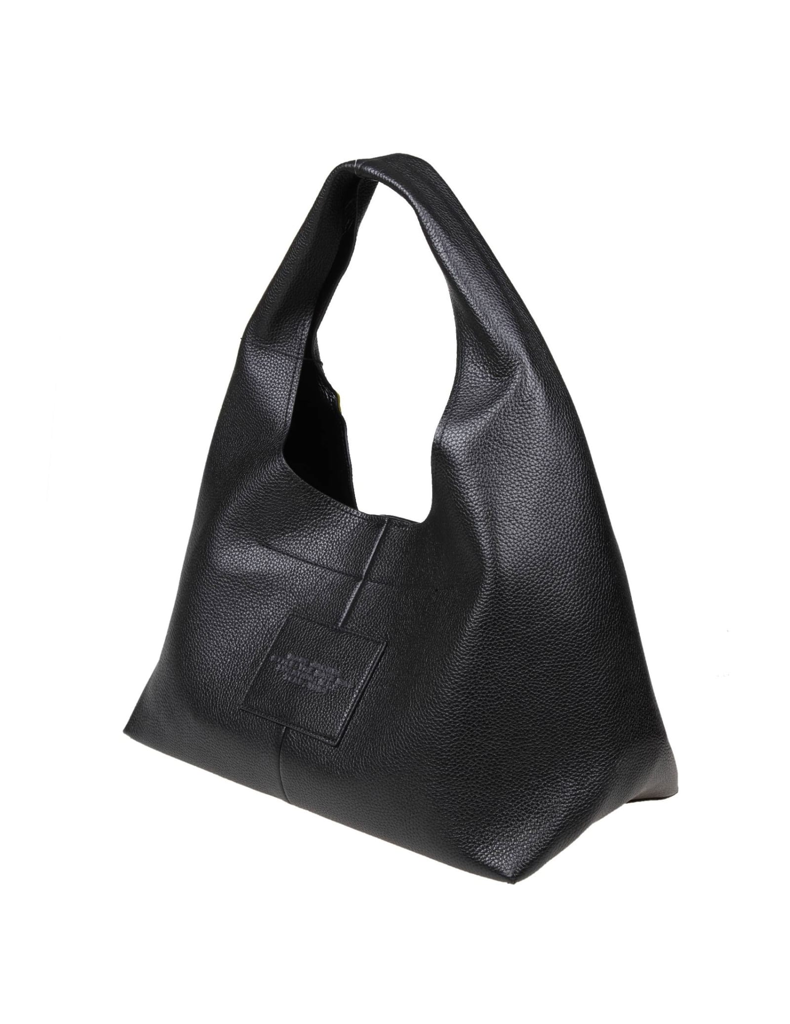 Shop Marc Jacobs Black Leather The Sack Bag