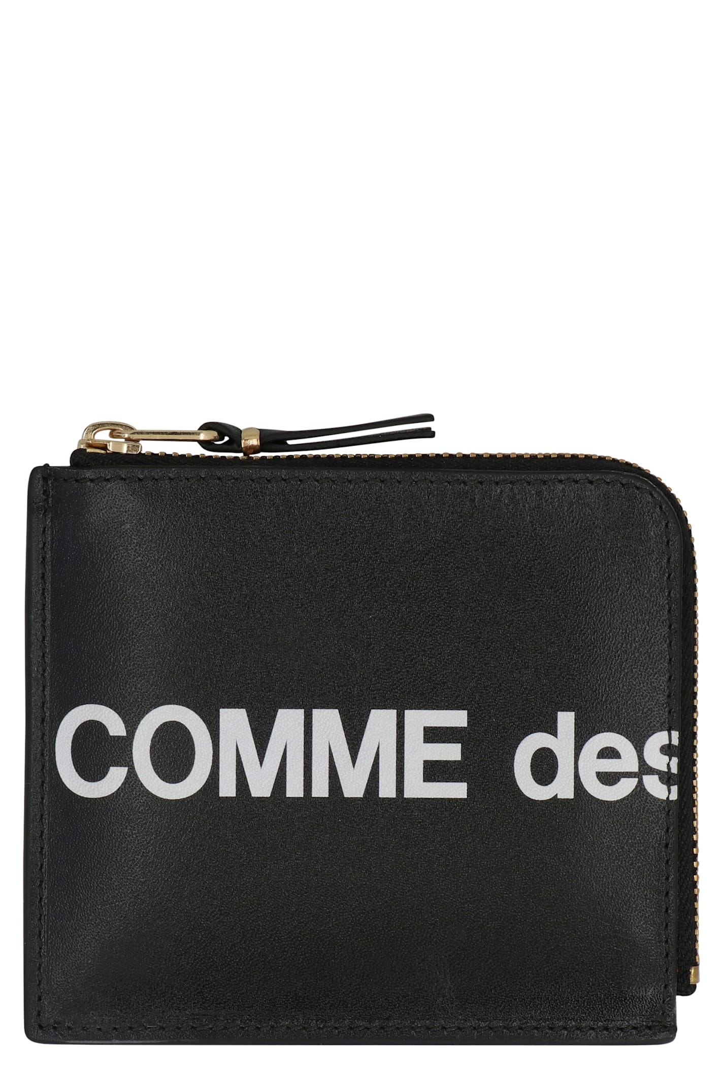 Comme Des Garçons Wallet Leather Wallet In Black