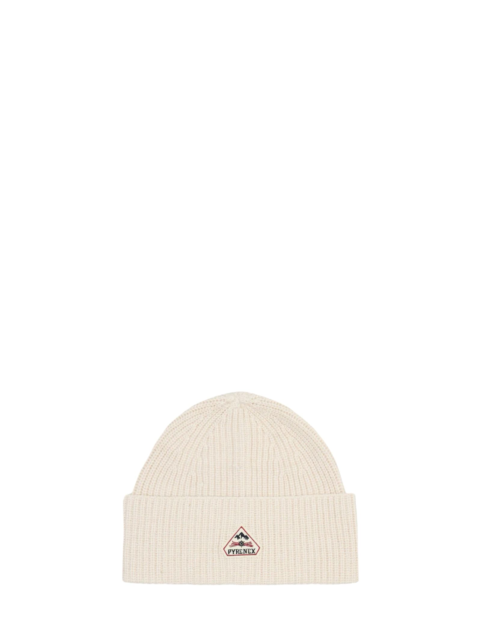 Pyrenex Hat With Logo In Neutral
