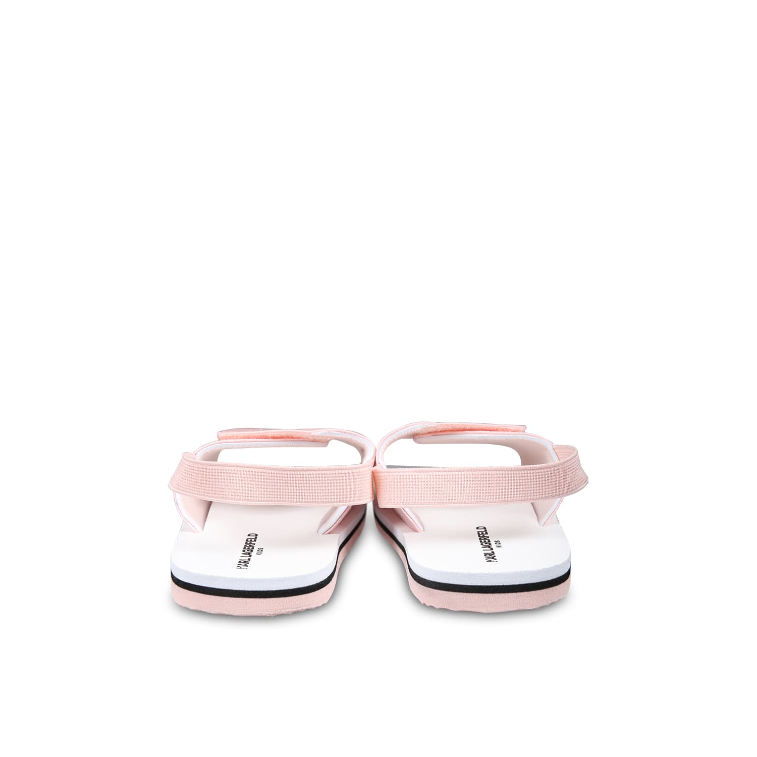 KARL LAGERFELD PINK SANDALS FOR GIRL WITH CHOUPETTE