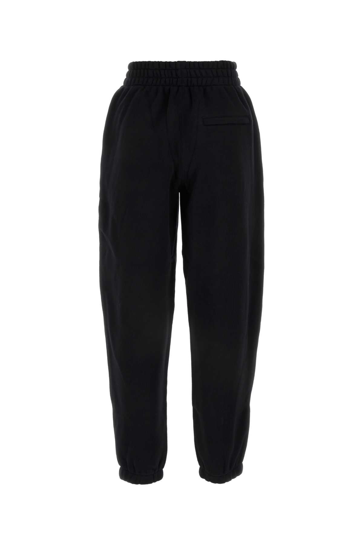 Shop Alexander Wang T Black Cotton Joggers