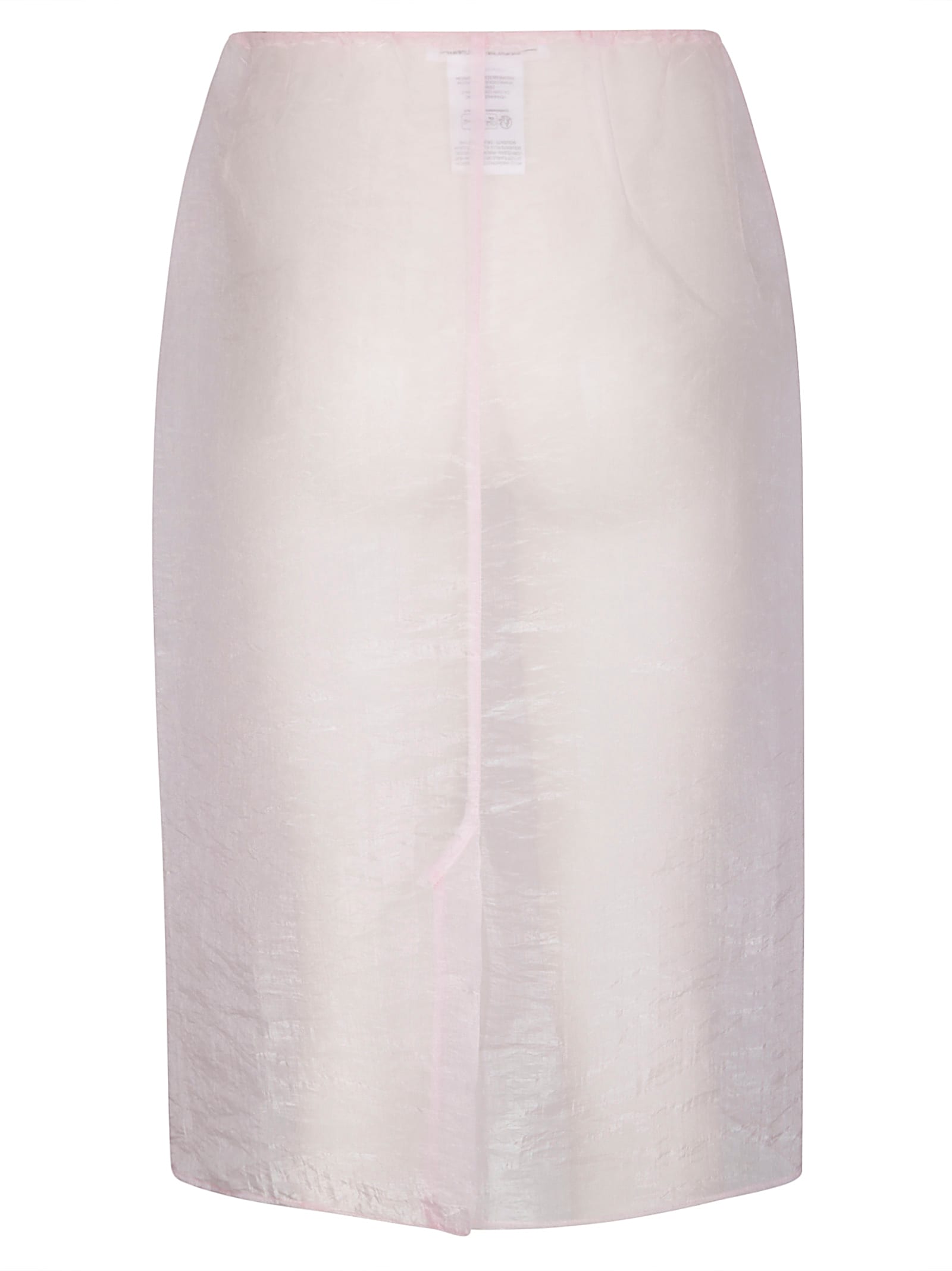 Cecilie Bahnsen Bambi Liquid Myrtia Skirt In Pink