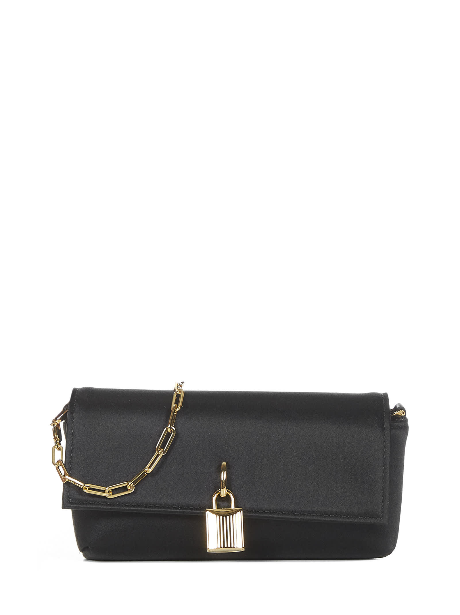 Tom Ford Padlock Clutch In Black | ModeSens