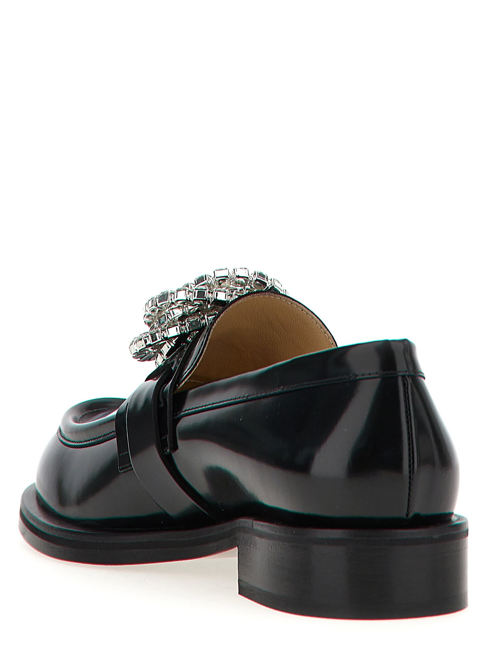 Shop Mach &amp; Mach Galaxy Black Loafers