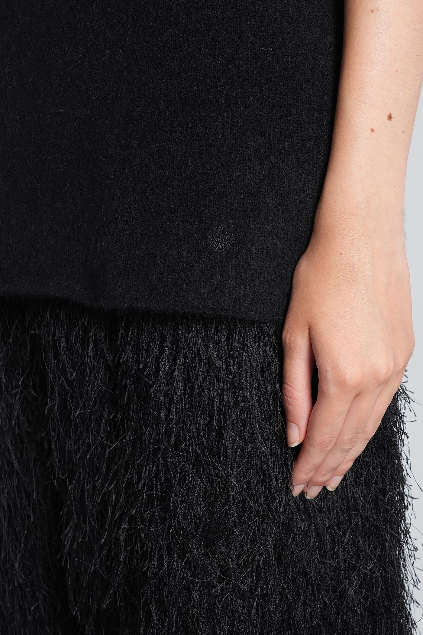 Loulou Studio Raven Knitwear In Black Wool In Black