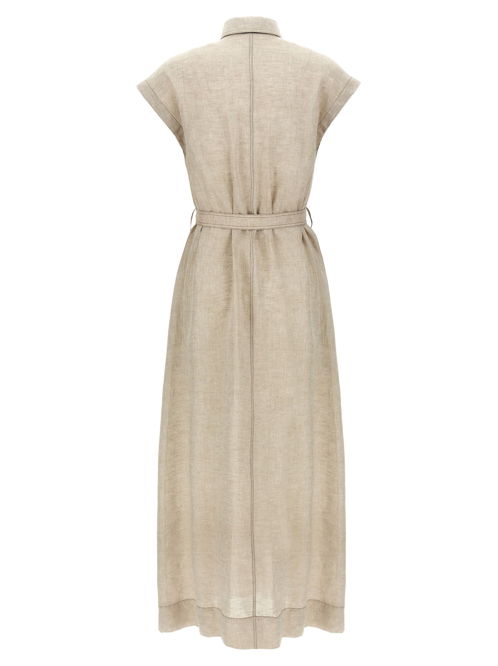 BRUNELLO CUCINELLI LINEN DRESS