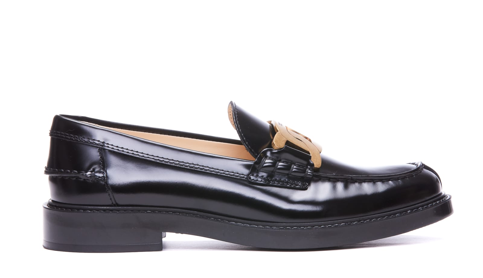 Shop Tod's Loafers In Black