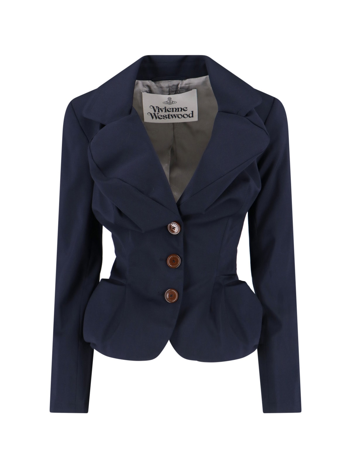 Vivienne Westwood Tailored Jacket With Buttoned Back Vent