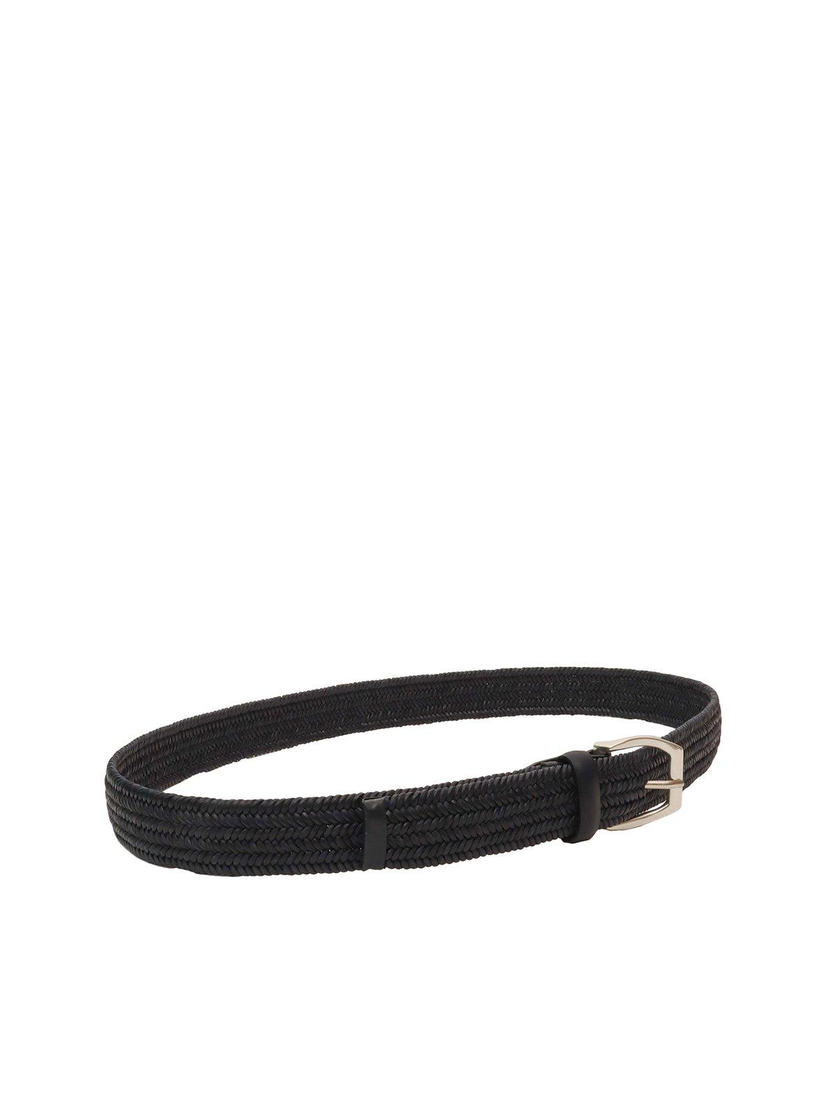 ORCIANI WIDE BRAIDED BELT