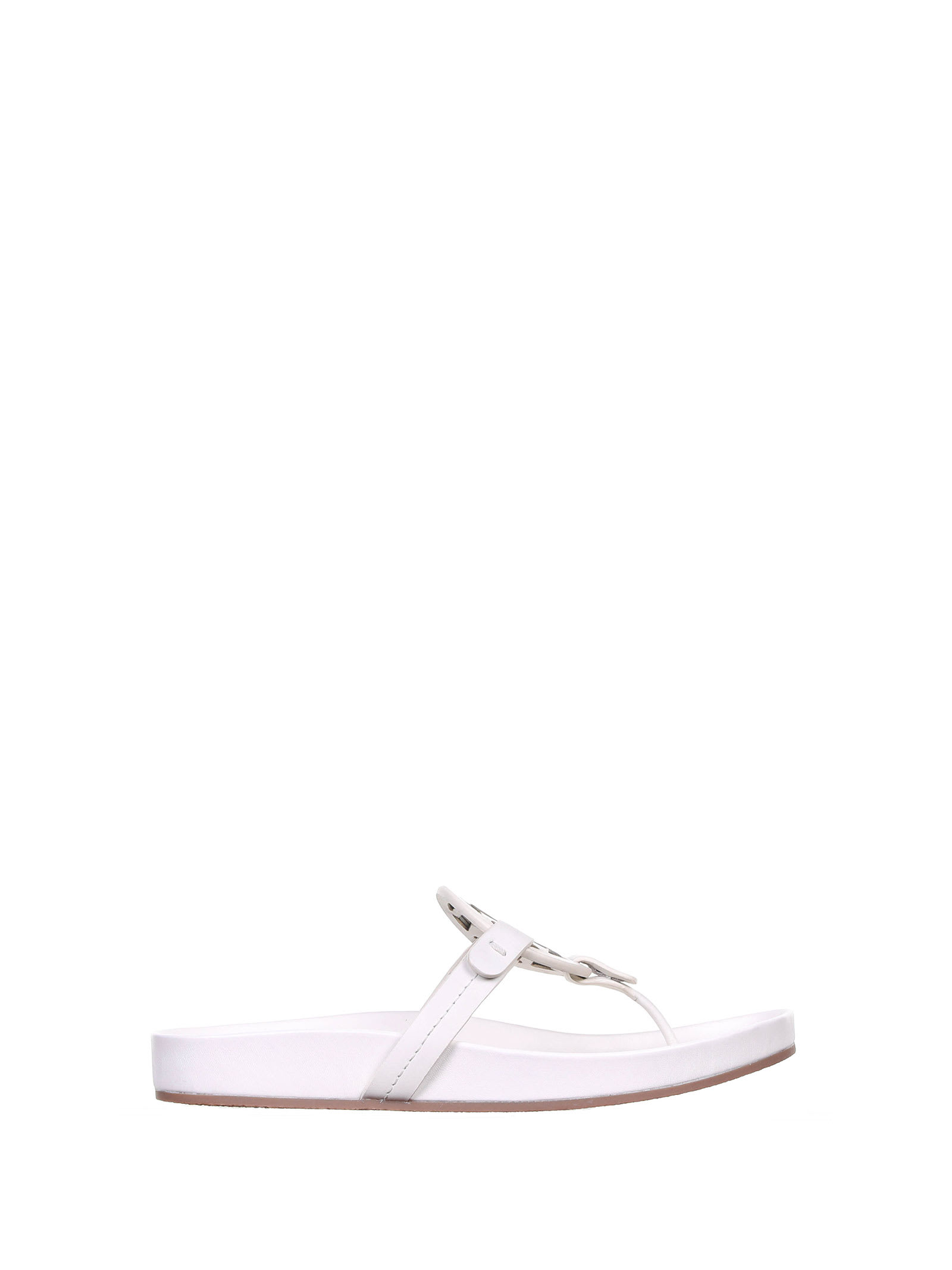 Tory Burch Miller Thong Sandals In New Ivory