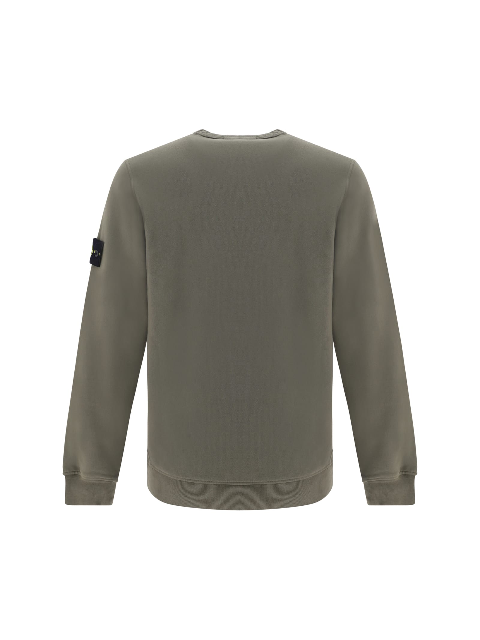 Shop Stone Island Sweatshirt In Walnut