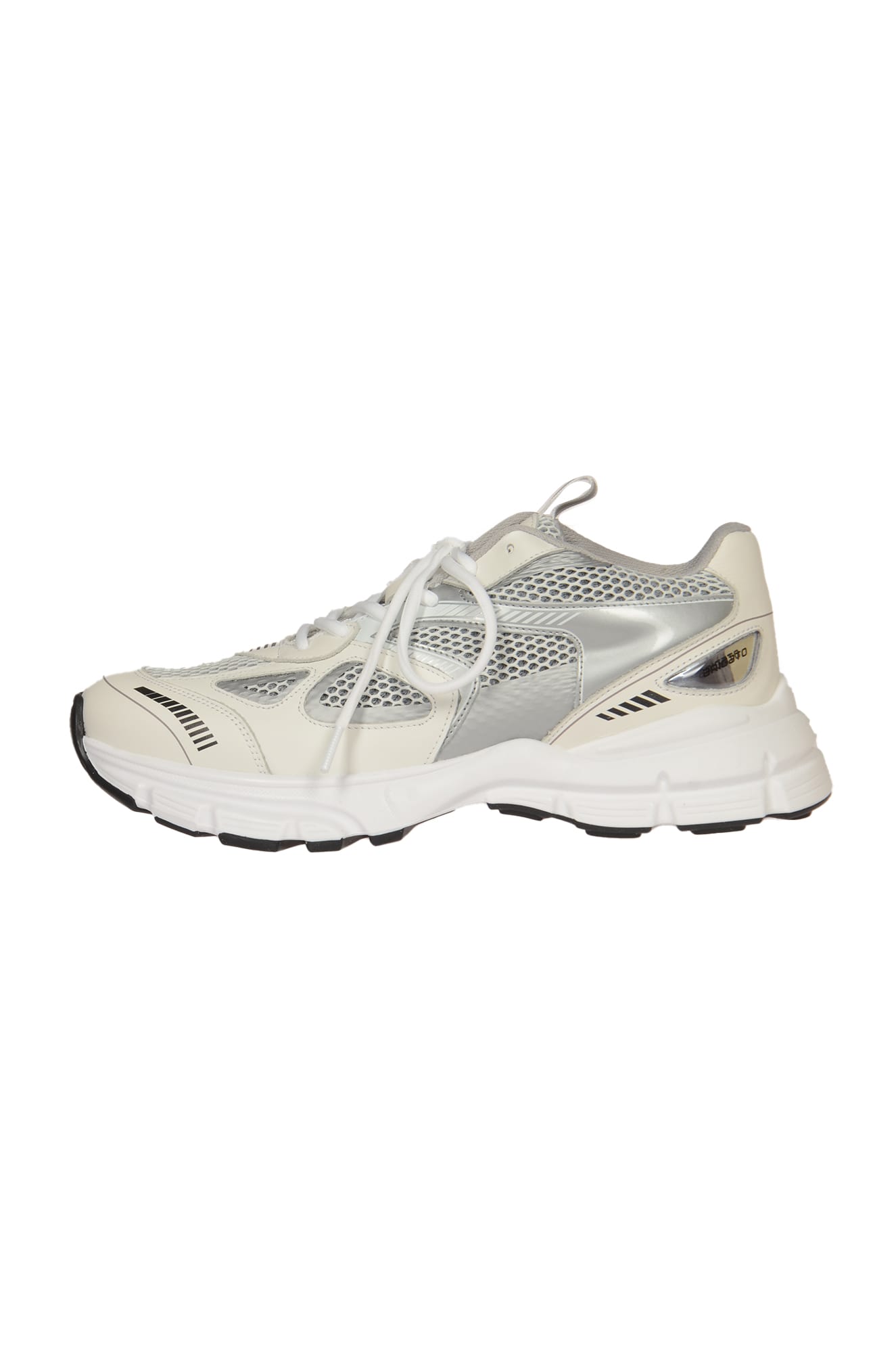 Axel Arigato Marathon Sneakers In White Silver