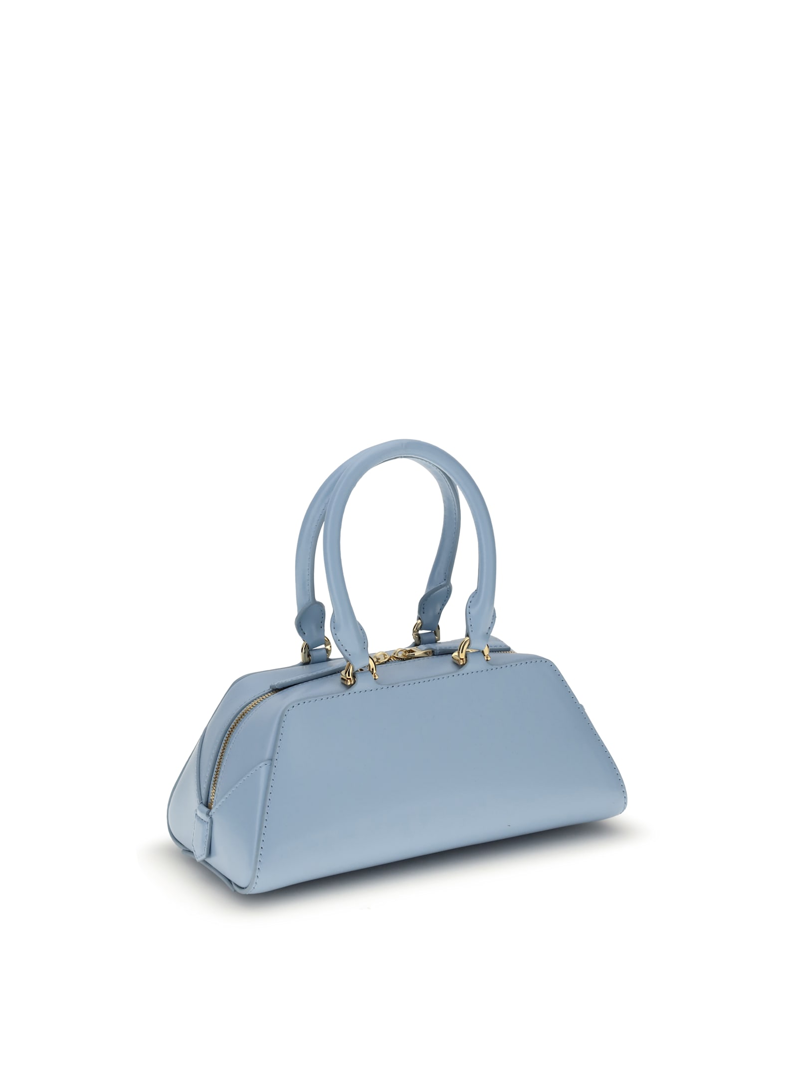 Givenchy Mini Antigona East-west Bag In Box Leather In Blue