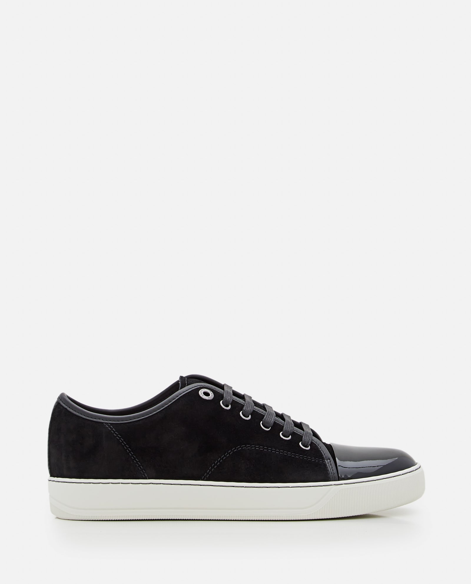 LANVIN SUEDE LOW-TOP SNEAKERS