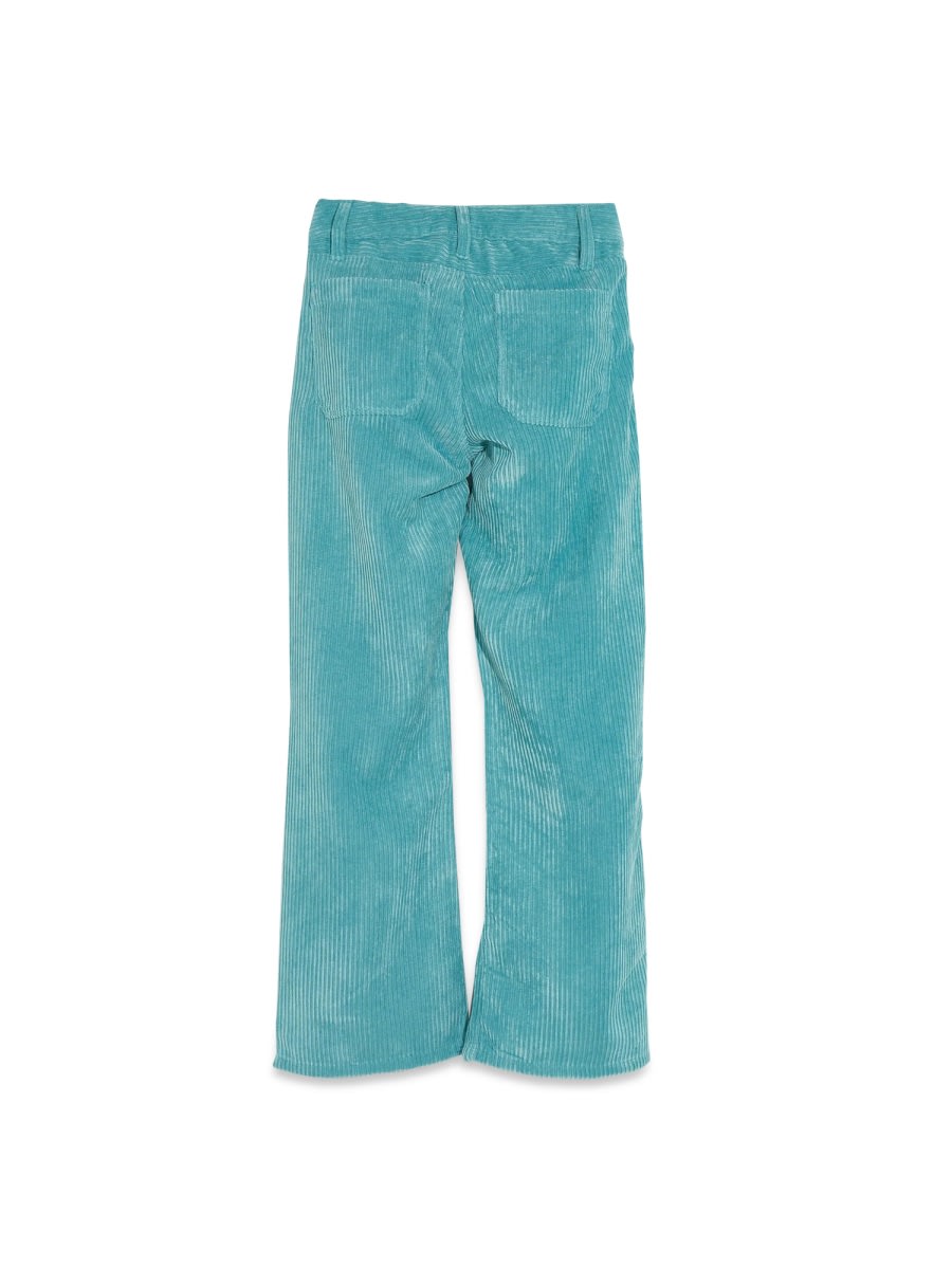 Shop Bellerose Light Blue Pants In Baby Blue