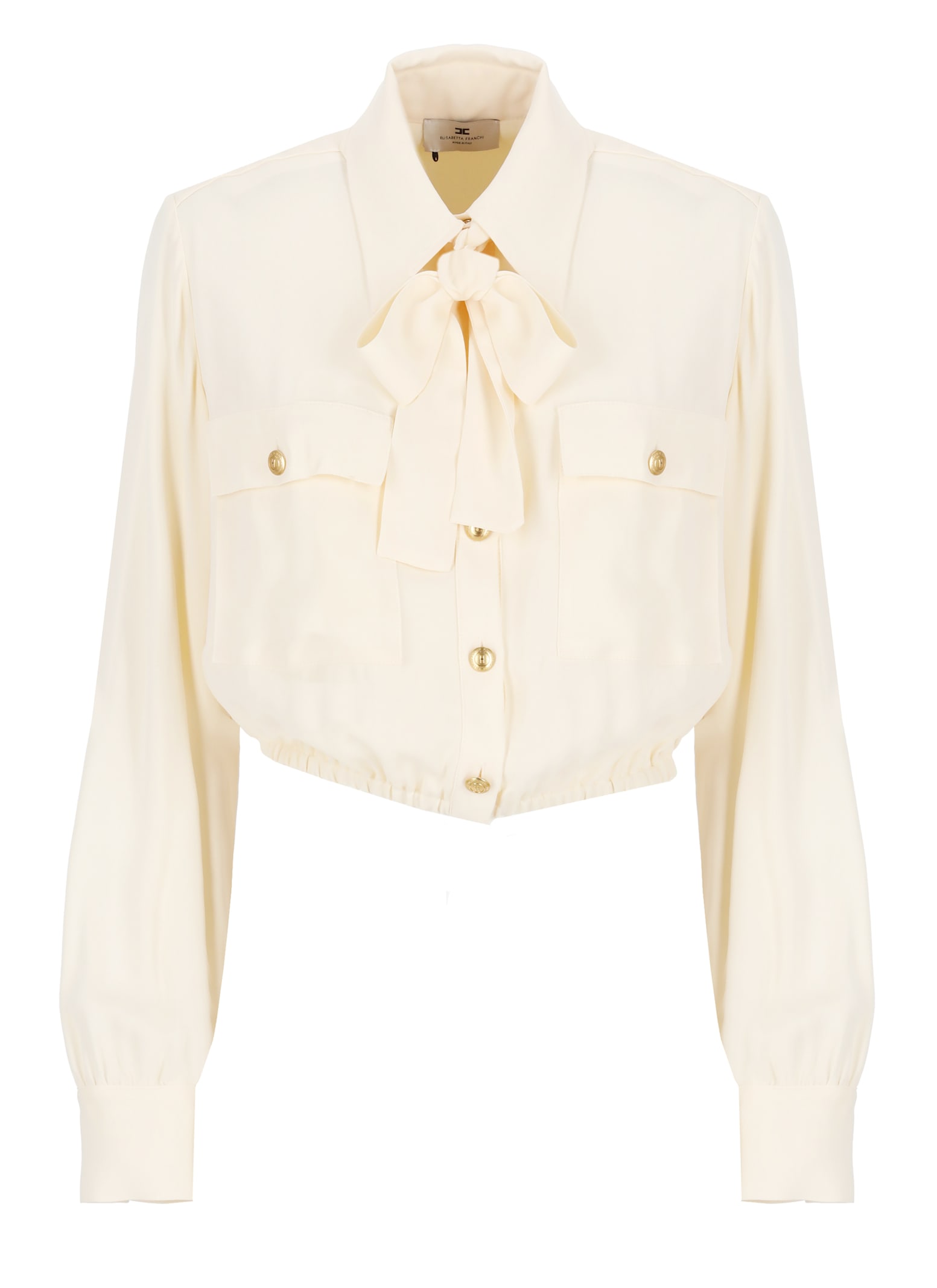 Viscose Cropped Shirt