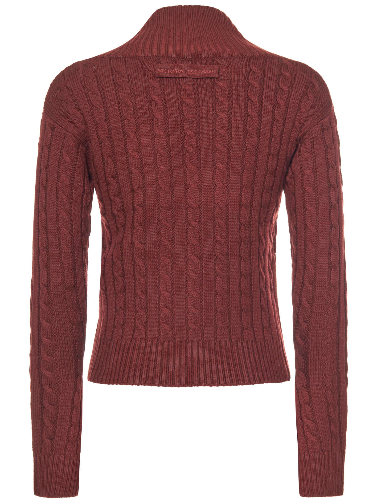 Shop Victoria Beckham Sweater In Brown