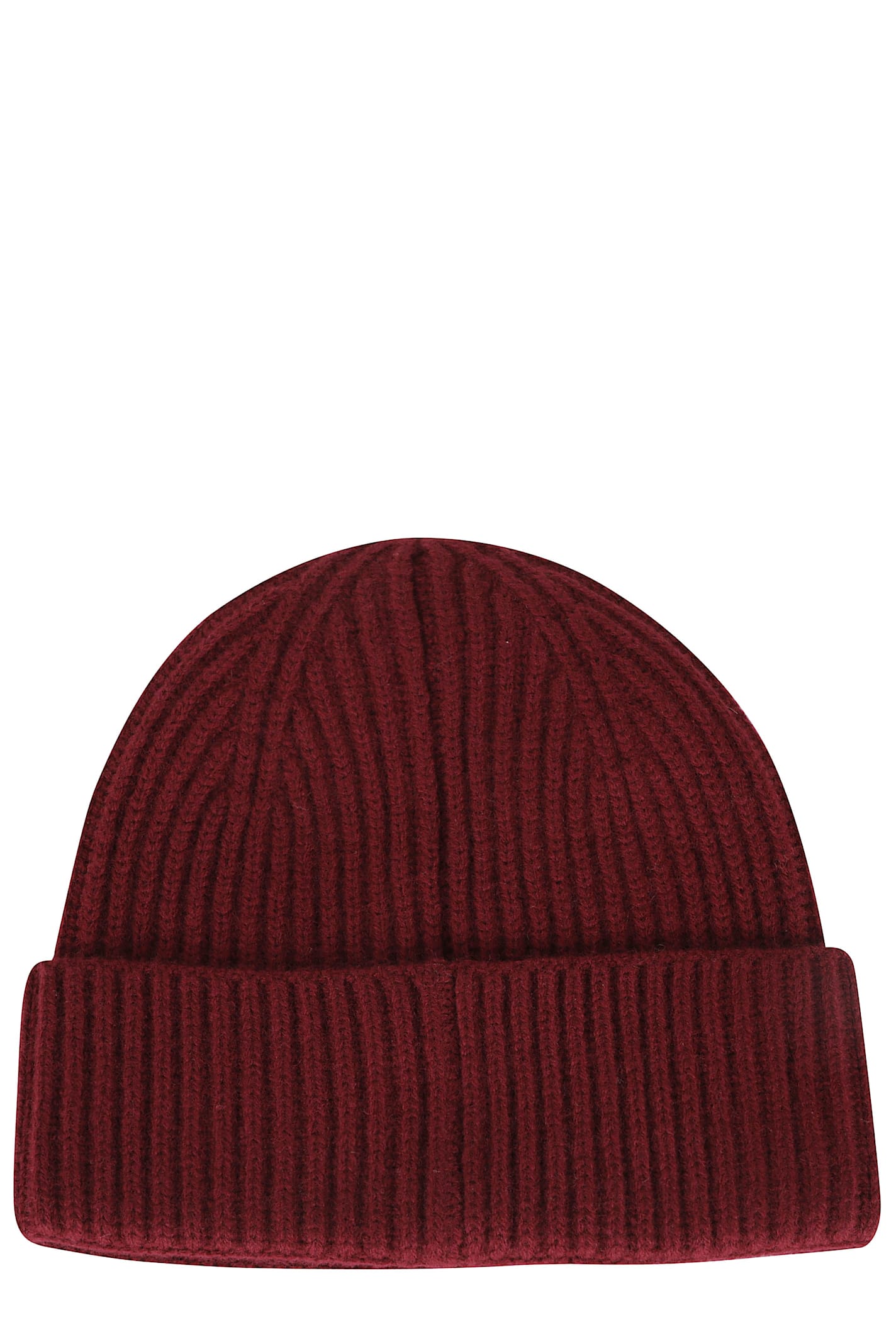 Mc2 Saint Barth Knitted Cap In Brown