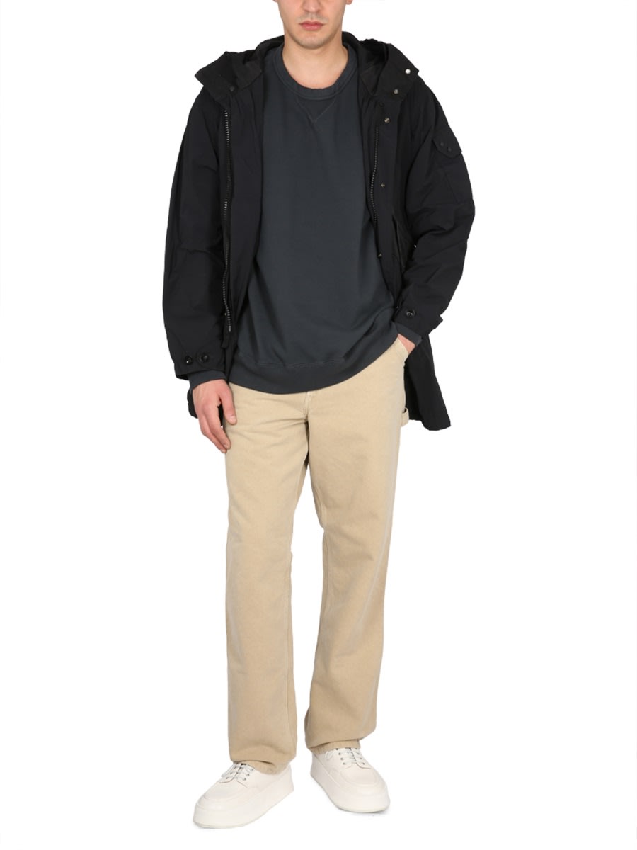 Ten C Mid Layer Jacket In Black