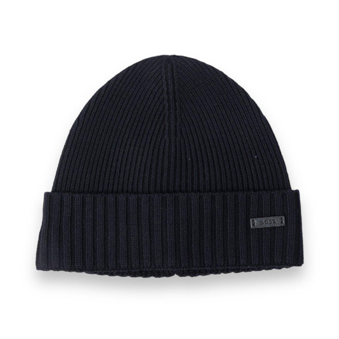 Logo Patch Knitted Beanie