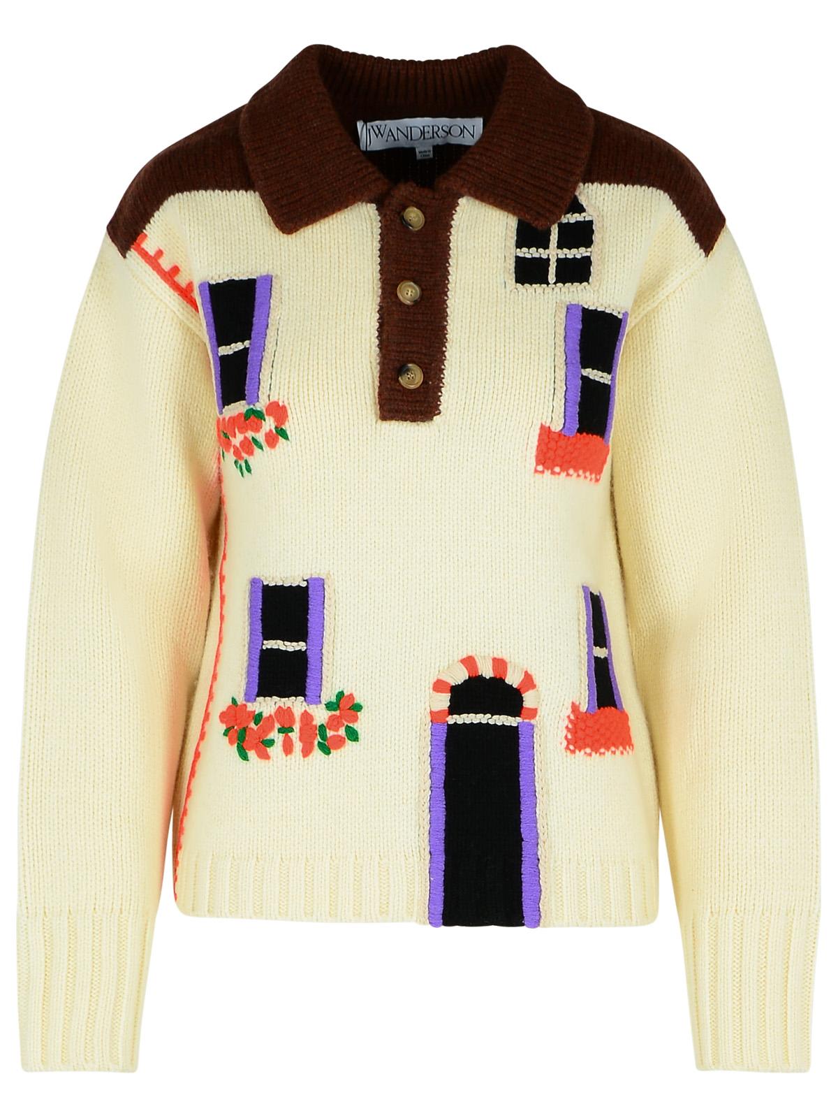 J.W. Anderson J. W. Anderson Beige Wool Sweater