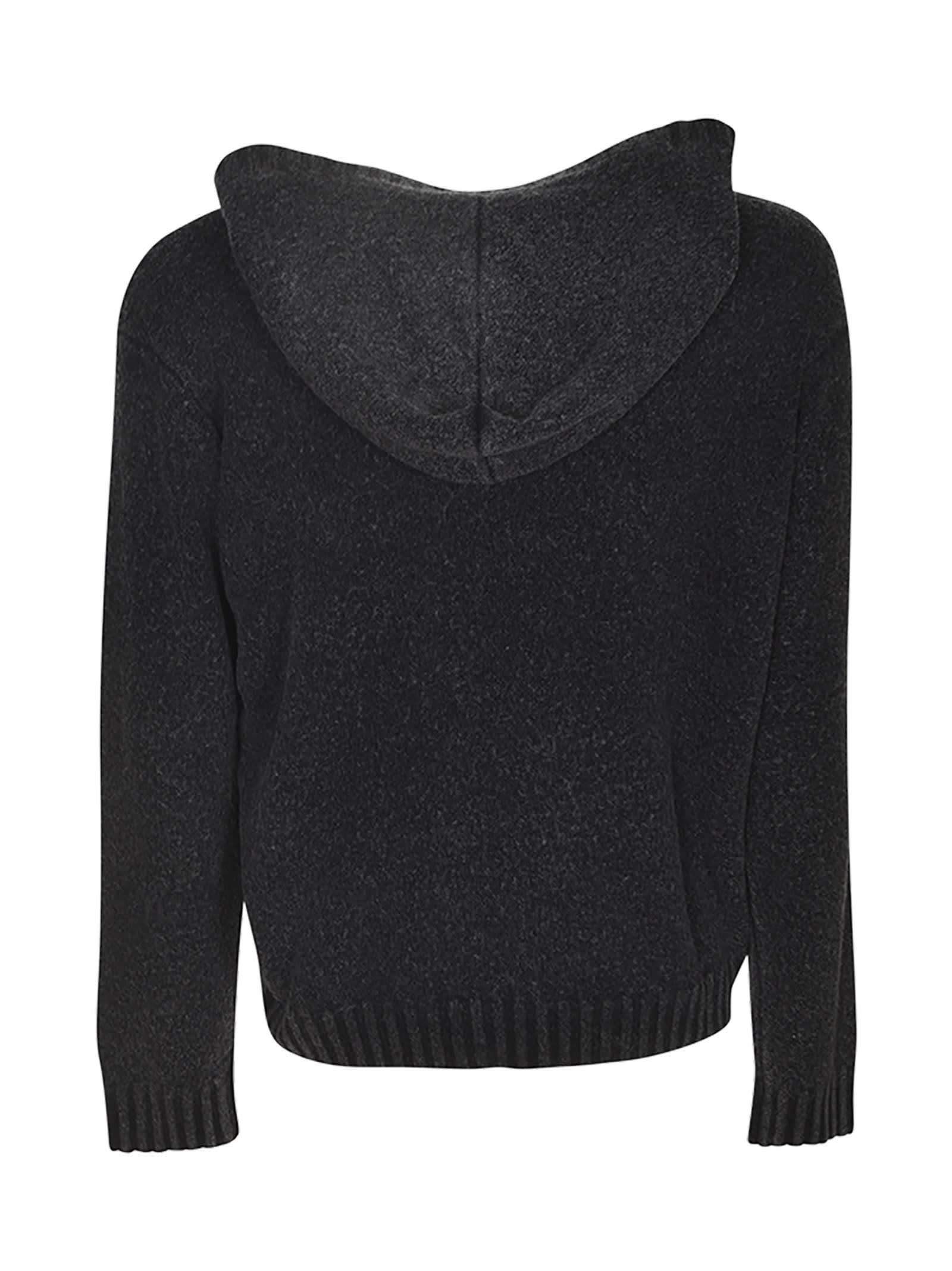 AVANT TOI HOODED KNITTED SWEATER 