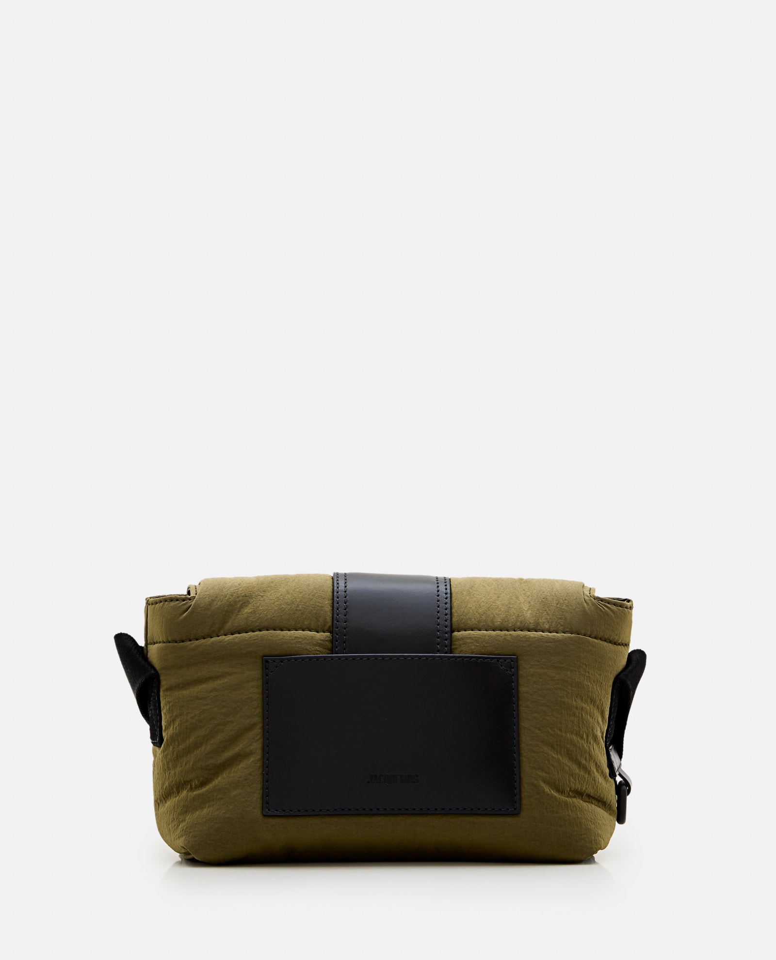 Shop Jacquemus Le Petit Messenger Bambin Bag In Green