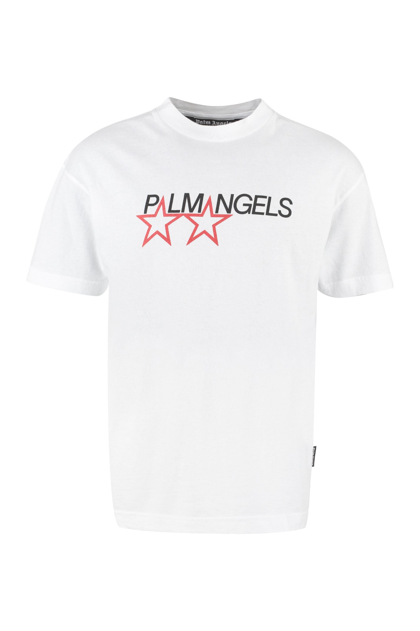 Palm Angels Logo Print T-shirt