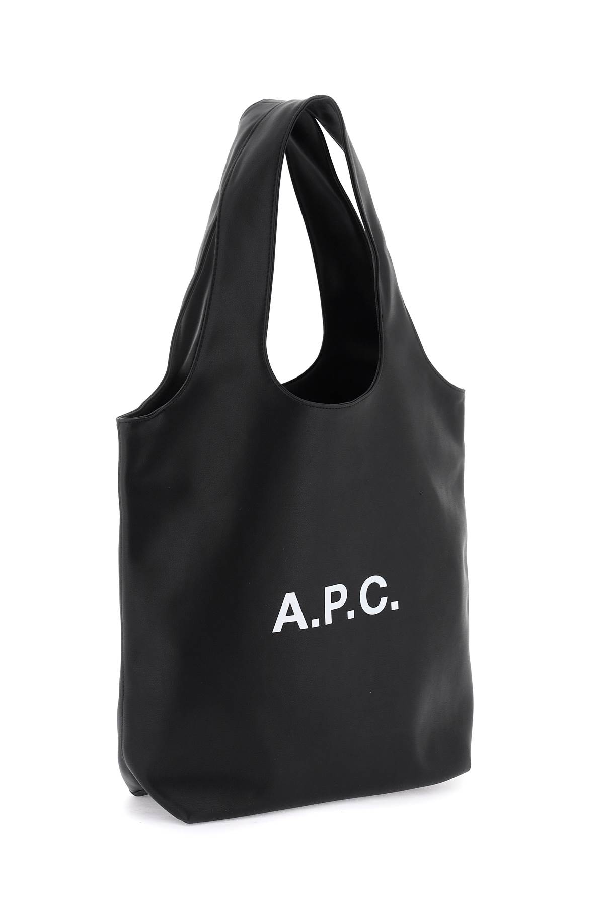 Apc Knitted Turtleneck Dress With Cut Out Detail In Black