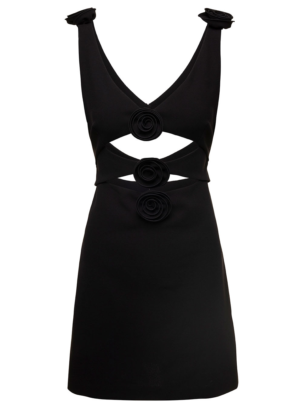 Shop Magda Butrym Pf23 Dress 24 Black